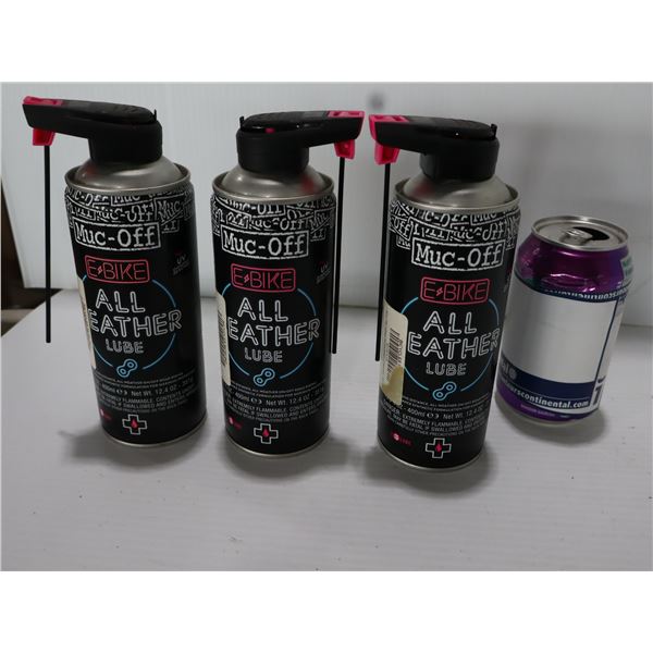 LOT DE 3 LUBRIFIANTS TOUTES CONDITIONS MUC-OFF 351 G