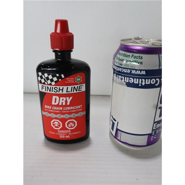 LOT DE 10 LUBRIFIANTS SEC POUR CHAÎNE FINISH LINE 120 ML