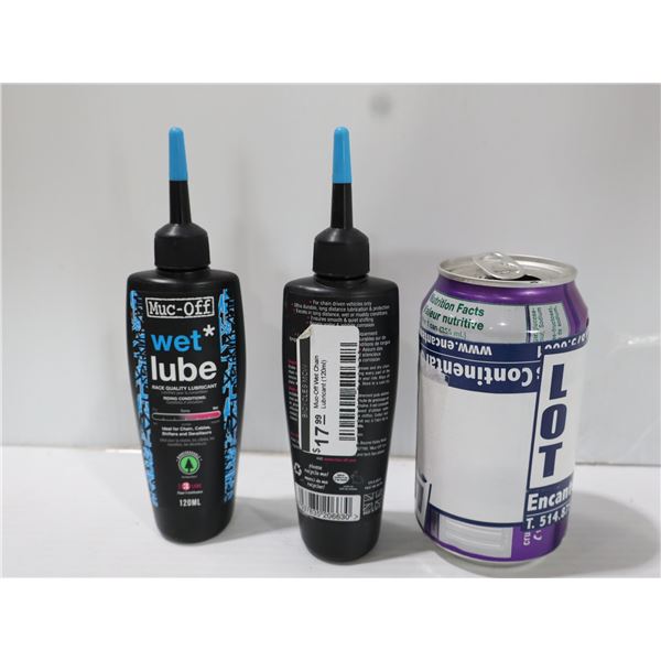 LOT DE 7 LUBRIFIANTS HUMIDES MUC-OFF 120 ML