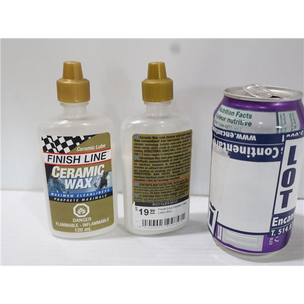LOT DE 8 CIRES CÉRAMIQUES FINISH LINE, FORMATS ASSORTIS
