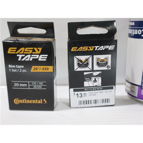 LOT DE 6 ENSEMBLES CONTINENTAL EASY TAPE 26 PO / 559