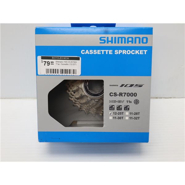 CASSETTE SHIMANO 105 11 VITESSES 12-25 DENTS #CS-7000