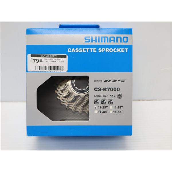 CASSETTE SHIMANO 105 11 VITESSES 12-25 DENTS #CS-7000