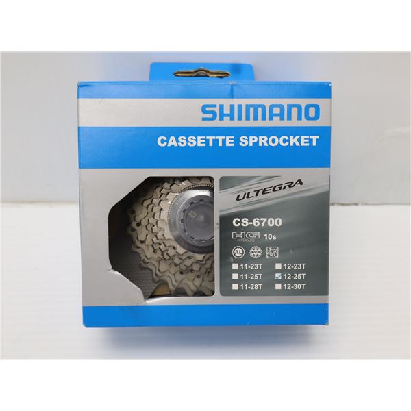 CASSETTE SHIMANO ULTEGRA 10 VITESSES 12-25 DENTS #CS-6700