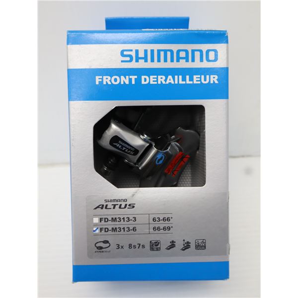 DÉRAILLEUR AVANT SHIMANO ALTUS 7/8 VITESSES #FD-M313-6