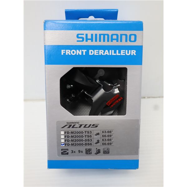 DÉRAILLEUR AVANT SHIMANO ALTUS 9 VITESSES #FD-M2000-DS6