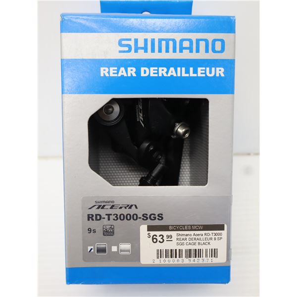 DÉRAILLEUR ARRIÈRE SHIMANO ACERA 9 VITESSES #RD-T3000-SGS