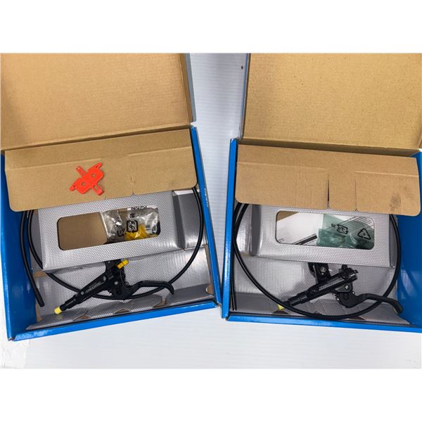 LOT DE 2 FREINS À DISQUE HYDRAULIQUES SHIMANO DEORE ASSORTIS