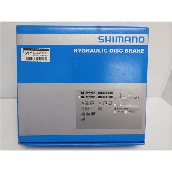 FREIN À DISQUE HYDRAULIQUE SHIMANO 1700 MM #BL-MT200