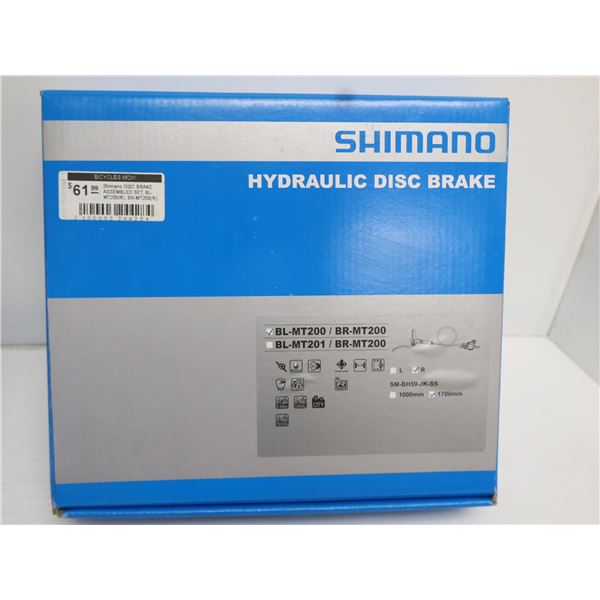FREIN À DISQUE HYDRAULIQUE SHIMANO 1700 MM #BL-MT200