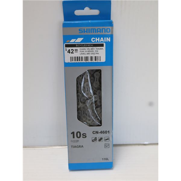 CHAÎNE SHIMANO 10 VITESSES 116 MAILLONS #CN-4601