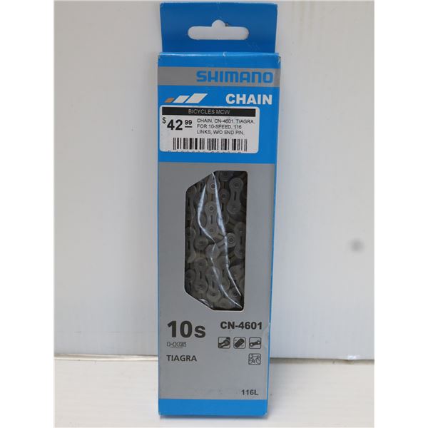 CHAÎNE SHIMANO 10 VITESSES 116 MAILLONS #CN-4601