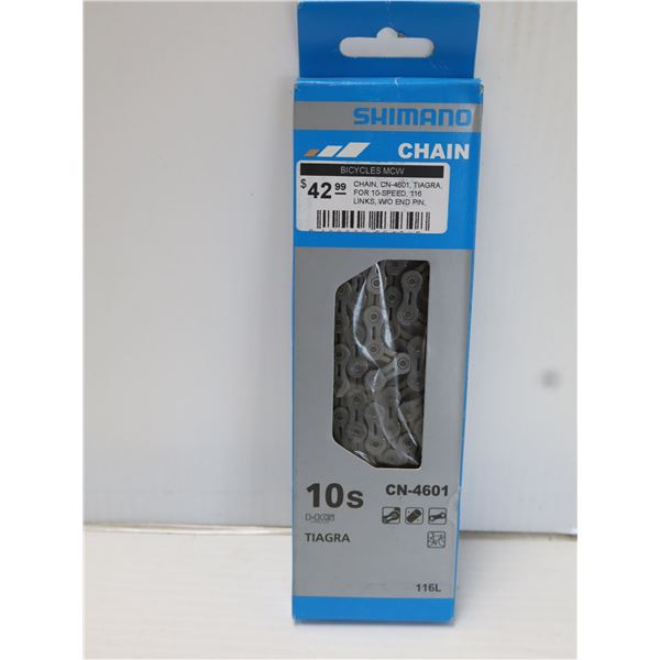 CHAÎNE SHIMANO 10 VITESSES 116 MAILLONS #CN-4601