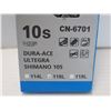 Image 2 : CHAÎNE SHIMANO 10 VITESSES 116 MAILLONS #CN-6701