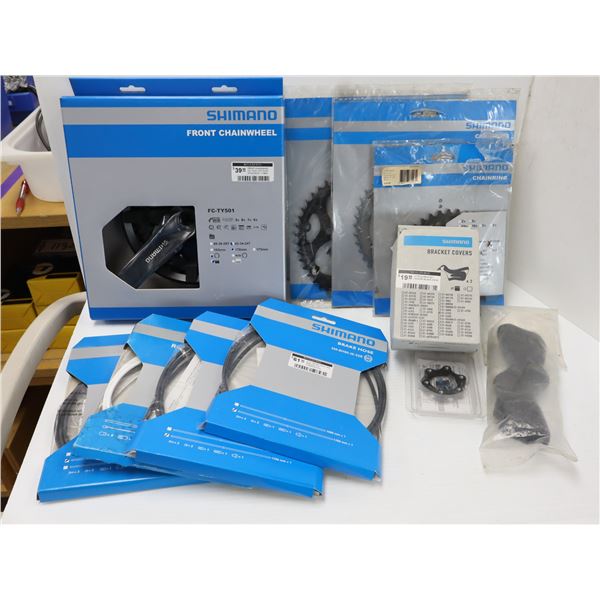 LOT DE 11 PIÈCES SHIMANO ASSORTIES