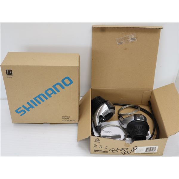 ENSEMBLE LEVIERS FREIN/VITESSE SHIMANO TOURNEY 8 VITESSES #SL-RS45