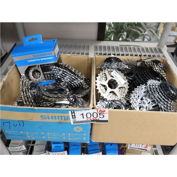 LOT DE 27+ CASSETTES SHIMANO ASSORTIES