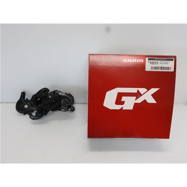 DÉRAILLEUR ARRIÈRE SRAM GX TYPE 2.1 À CHAPE LONGUE 10 VITESSES