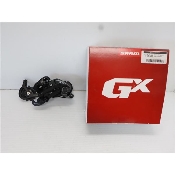 DÉRAILLEUR ARRIÈRE SRAM GX TYPE 2.1 À CHAPE LONGUE 10 VITESSES