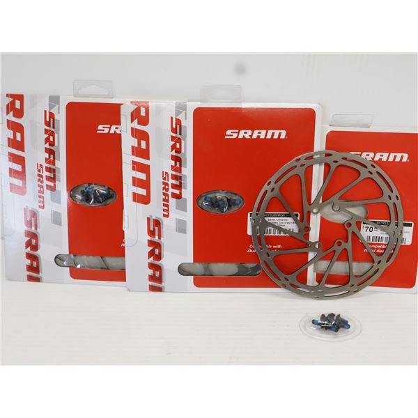 LOT DE 3 DISQUES DE FREIN SRAM ASSORTIS