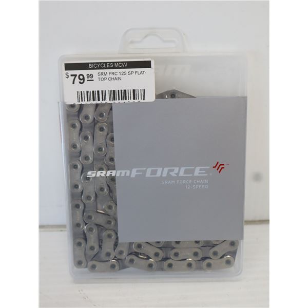 CHAÎNE SRAM FORCE FLAT TOP 12 VITESSES