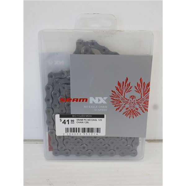 CHAÎNE SRAM NX EAGLE 12 VITESSES 126 MAILLONS