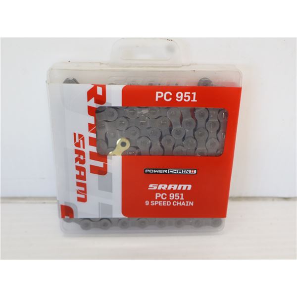 CHAÎNE SRAM 9 VITESSES 114 MAILLONS #PC951