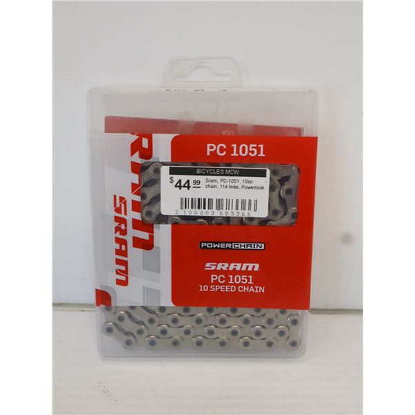 CHAÎNE SRAM 10 VITESSES 114 MAILLONS #PC1051