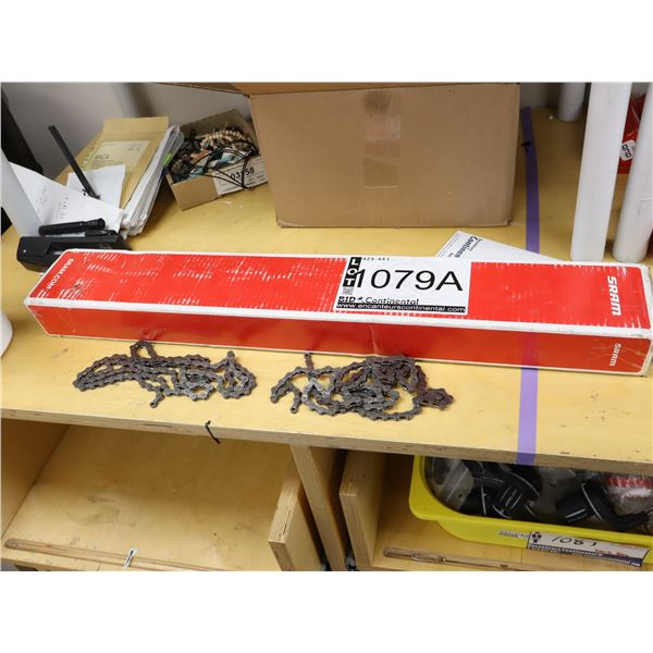 LOT DE 20+ CHAÎNES SRAM 9 VITESSES 114 MAILLONS AVEC POWERLINK