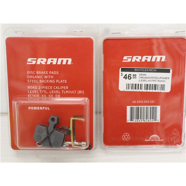 PLAQUETTES DE FREIN À DISQUE SRAM ORGANIQUES POWER LEVER PR