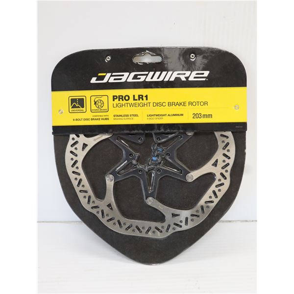 DISQUE DE FREIN JAGWIRE ULTRALÉGER 203 MM, 6 BOULONS #PRO LR1