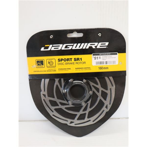 DISQUE DE FREIN JAGWIRE 160 MM, 6 BOULONS #SPORT SRT