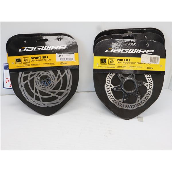 LOT DE 5 DISQUES DE FREIN JAGWIRE ASSORTIS