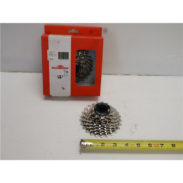 CASSETTE SUNRACE NICKEL 9 VITESSES 12-25 DENTS #CSR-91