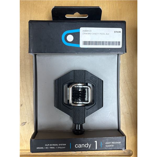 PÉDALES AUTOMATIQUES CRANKBROTHERS CANDY, NOIRES #254991-01