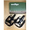 Image 1 : PÉDALES WELLGO EN ALLIAGE NOIR 9/16 PO #92018