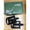 Image 1 : PÉDALES JUNIOR WELLGO EN PLASTIQUE 9/16 PO #45-0806-2