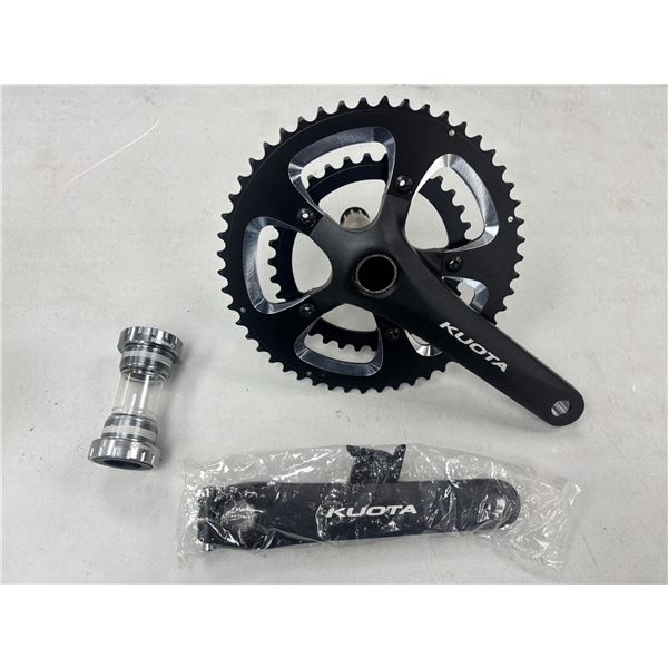 PÉDALIER KUOTA 11 VITESSES 170 MM 34/50 DENTS
