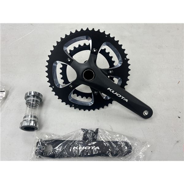 PÉDALIER KUOTA 11 VITESSES 170 MM 34/50 DENTS