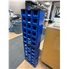 Image 1 : LOT DE 2 CABINETS MASTERCRAFT EMPILABLES À 18 BACS AVEC CONTENU 22 X 12 X 6 PO