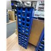 Image 1 : LOT DE 2 CABINETS MASTERCRAFT EMPILABLES À 18 BACS AVEC CONTENU 22 X 12 X 6 PO