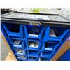 Image 2 : LOT DE 2 CABINETS MASTERCRAFT EMPILABLES À 18 BACS AVEC CONTENU 22 X 12 X 6 PO