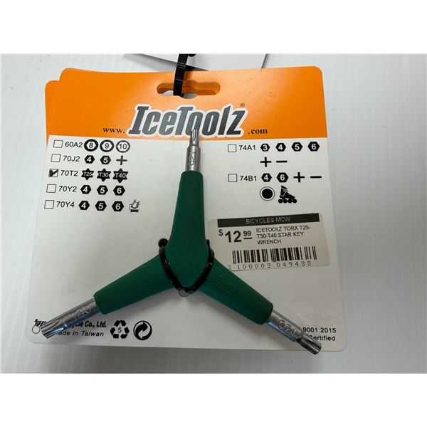 CLÉ TORX ICETOOLZ T25-T30-T40