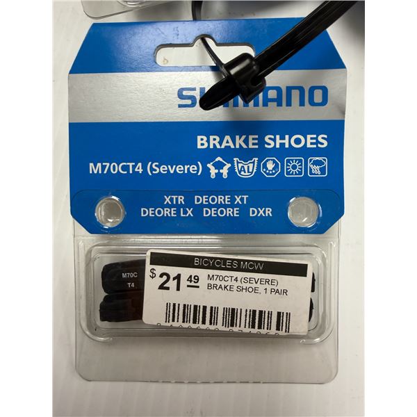 PATINS DE FREIN SHIMANO #M70CT4 (USAGE INTENSIF)