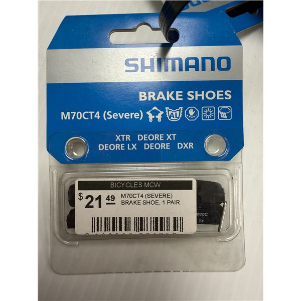 PATINS DE FREIN SHIMANO #M70CT4 (USAGE INTENSIF)