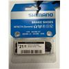 Image 1 : PATINS DE FREIN SHIMANO #M70CT4 (USAGE INTENSIF)