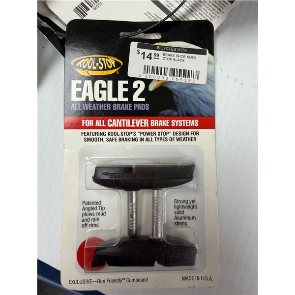 PATINS DE FREIN CANTILEVER KOOL-STOP EAGLE 2 #KS-EC2B