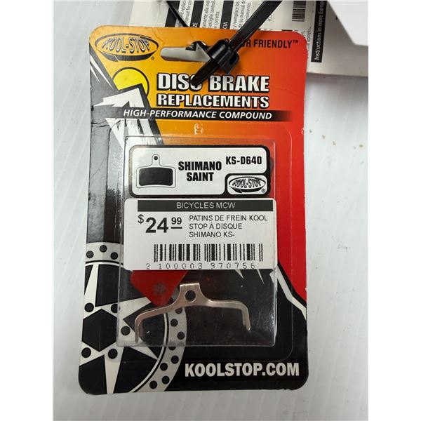 PLAQUETTES DE FREIN À DISQUE KOOL-STOP POUR SHIMANO SAINT