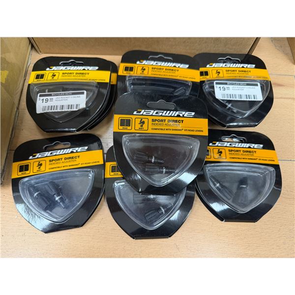 LOT DE 11 PAQUETS DE 2 AJUSTEURS EN LIGNE JAGWIRE SPORT DIRECT ROCKET II #250703-02