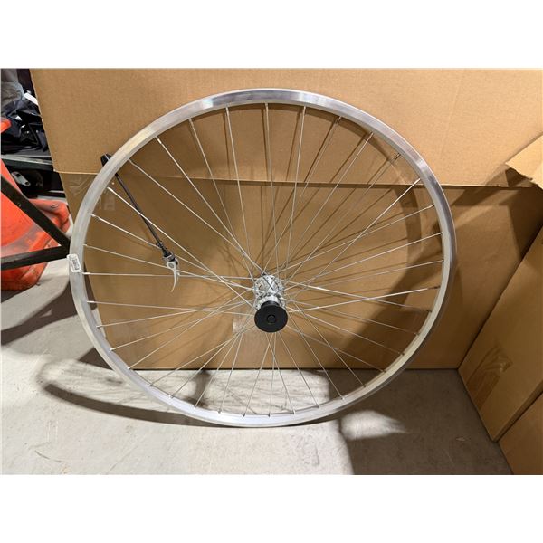 ROUE ARRIÈRE DAMCO 27 PO ARGENT